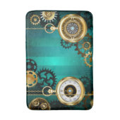 Tapis De Bain Veille bijoux Steampunk sur un Arrière - plan vert (Devant (Vertical))