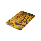 Tapis De Bain Veines D'Or De L'Automne (Angle)