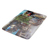 Tapis De Bain Vélo bleu (Angle)