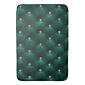 Tapis De Bain Velours Luxe Glam Vert Faux (devant Vertical)