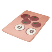 Tapis de bain Velvet Apple (Angle)