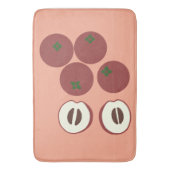Tapis de bain Velvet Apple (devant Vertical)