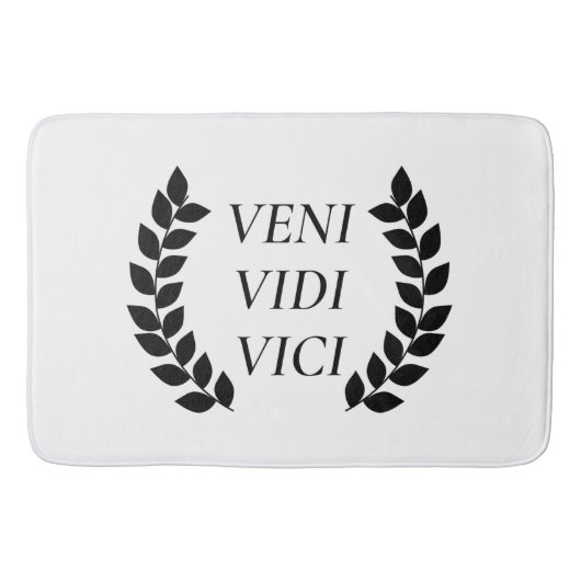 Tapis De Bain Veni Vidi Vici (Devant)