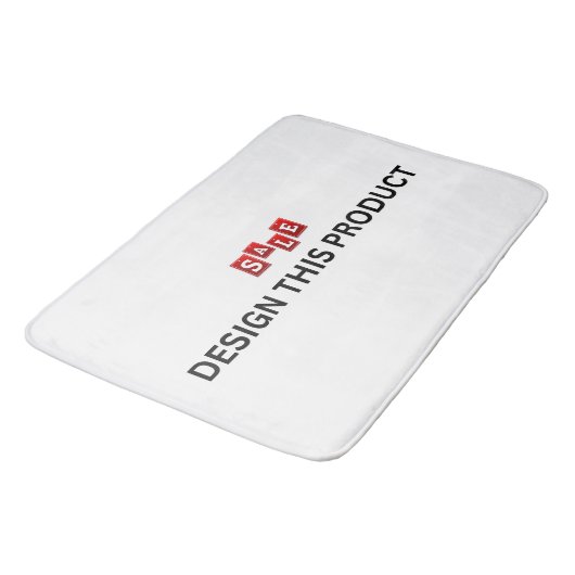 Tapis De Bain VENTE ! Grand Mat de bain - Personnalisé (Angle)