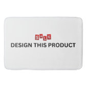 Tapis De Bain VENTE ! Grand Mat de bain - Personnalisé (Devant)