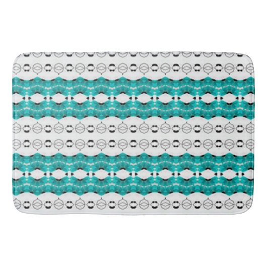 Tapis De Bain Ventilation turquoise (Devant)