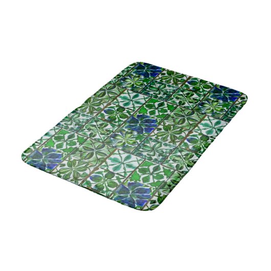 Tapis De Bain Veranda Verde (Angle)