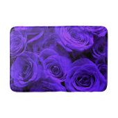 Tapis De Bain Veri peri periwinkle bleu violet rose (Devant)