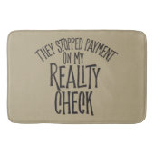 Tapis De Bain Vérification de la réalité (Devant)