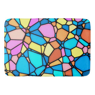 Tapis De Bain Verre multicolore