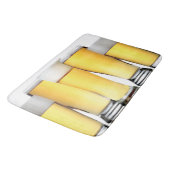 Tapis De Bain Verres de bière glacée (Angle)