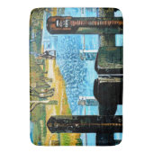 TAPIS DE BAIN VERROUILLAGE DE BATEAU (devant Vertical)