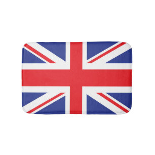 Tapis De Bain Version illustrée du drapeau britannique