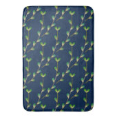 Tapis De Bain Vert bleu marine moderne (devant Vertical)