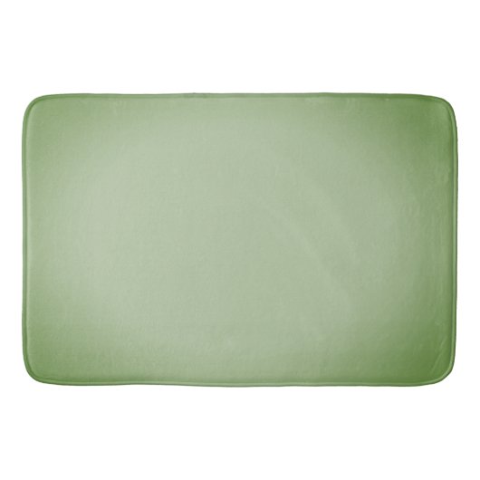 Tapis De Bain Vert céladon de jade solide  (Devant)