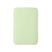 Tapis De Bain Vert céleri pâle solide (Devant (Vertical))