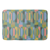 Tapis de bain vert de motif - Biscayne (Devant)