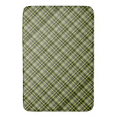 Tapis de bain vert de terre (devant Vertical)