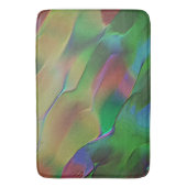 Tapis De Bain Vert et jaune bossés (devant Vertical)