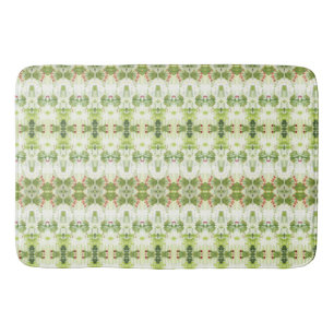 Tapis De Bain Vert foncé et clair