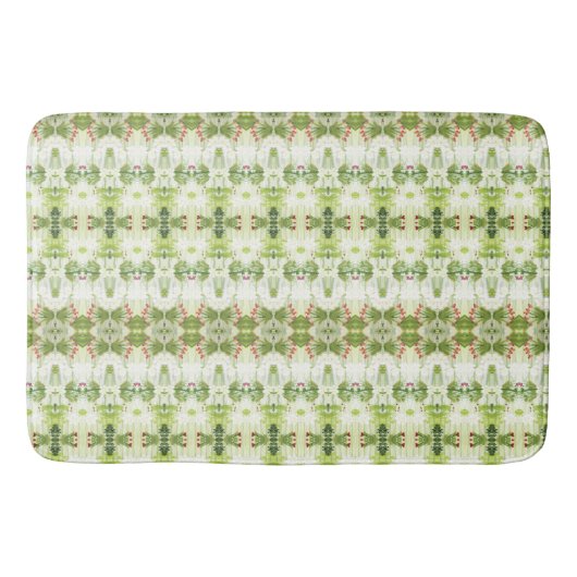 Tapis De Bain Vert foncé et clair (Devant)