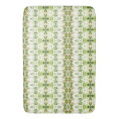 Tapis De Bain Vert foncé et clair (devant Vertical)