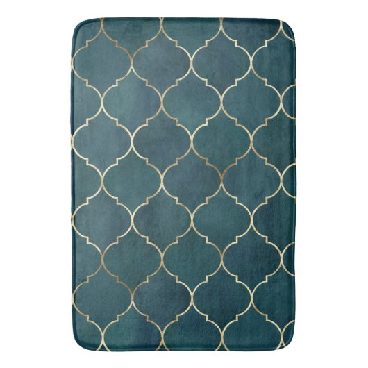 Tapis De Bain Vert marocain (devant Vertical)