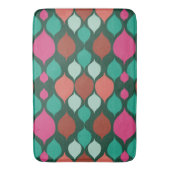 Tapis De Bain Vert moderne du milieu du siècle (devant Vertical)