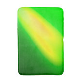 Tapis De Bain Vert néon à deux bandes (Devant (Vertical))