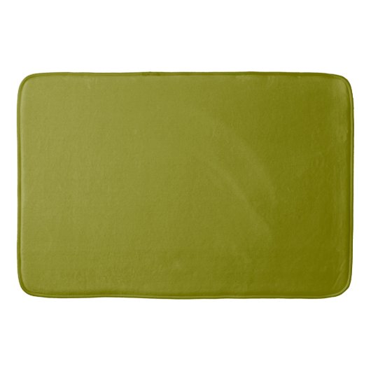 Tapis De Bain Vert olive classique (Devant)