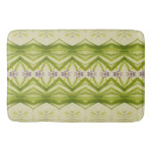 Tapis De Bain Vert olive Et Sage (Devant)