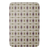 Tapis De Bain Vert olive violet (devant Vertical)