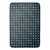 Tapis De Bain Vert, rose, violet, points bleus (devant Vertical)