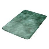 Tapis De Bain Vert Turquoise de pin chic (Angle)