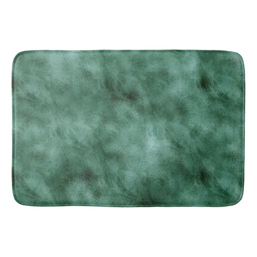 Tapis De Bain Vert Turquoise de pin chic (Devant)
