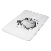 Tapis De Bain Vêtements de baseball - Baseball (Angle)