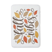 Tapis De Bain Vibes d'automne (Devant (Vertical))