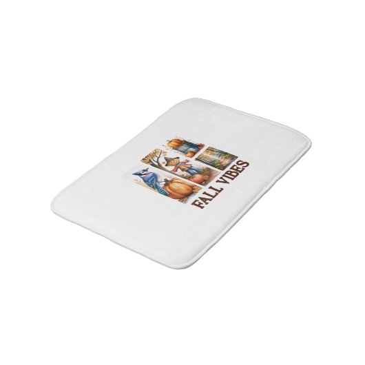 Tapis De Bain Vibes d'automne Vibes d'automne (Angle)