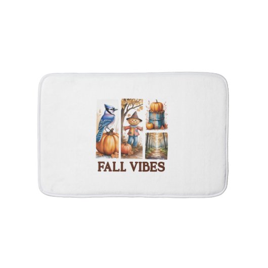 Tapis De Bain Vibes d'automne Vibes d'automne (Devant)