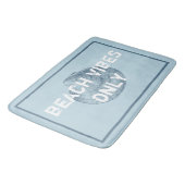 Tapis De Bain Vibes Plage Seulement Police Distante (Angle)