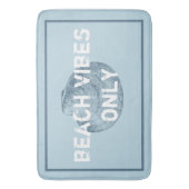 Tapis De Bain Vibes Plage Seulement Police Distante (devant Vertical)