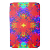 Tapis De Bain Vibrant Couleurs vives Art Motif (devant Vertical)