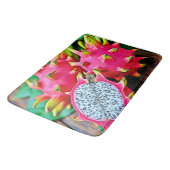 Tapis De Bain Vibrant Dragon Fruit Beauté Design (Angle)