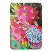 Tapis De Bain Vibrant Dragon Fruit Beauté Design (devant Vertical)