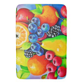 Tapis De Bain Vibrant Fruit Still Life (devant Vertical)