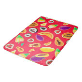 Tapis De Bain Vibrant Fruity Délice Motif (Angle)