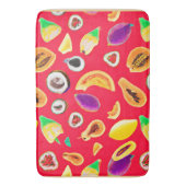 Tapis De Bain Vibrant Fruity Délice Motif (devant Vertical)