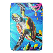 Tapis De Bain Vibrant Sea Turtle Dreamscape (devant Vertical)