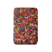 Tapis De Bain Vibrant Vintage Crazy Quilt (Devant (Vertical))