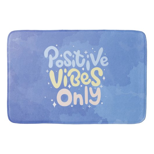 Tapis De Bain Vibrations Positives Seulement (Devant)